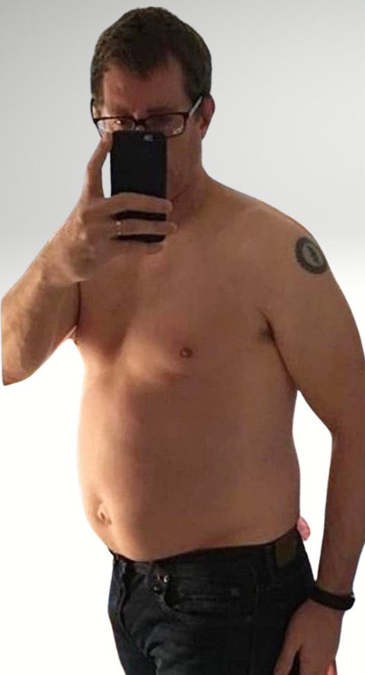 Barry before training