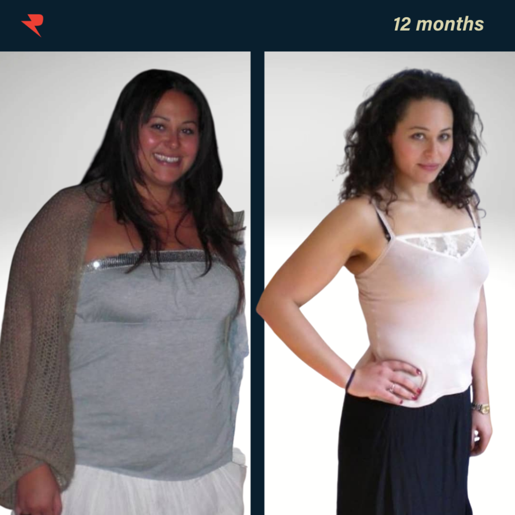 Sarah transformation — before and after